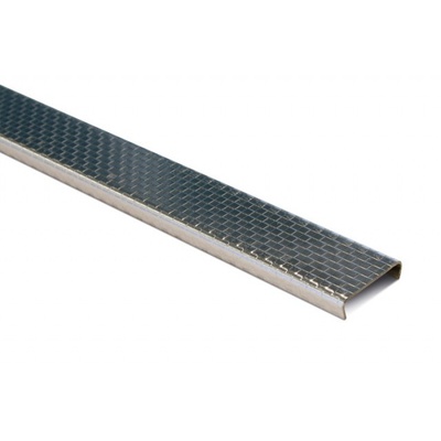 Butech Профили B72141320 Pro telo squared chrome 8x25 mm 2.3x250