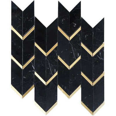 Orro Mosaic Stone Atlantida Black 32,2x30,5