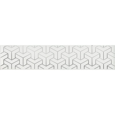 Kerama Marazzi Ломбардиа AD\A569\6397 Белый 25x5.4