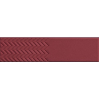 41zero42 Biscuit 4101160 Waves Bordeaux 5x20 - керамическая плитка и керамогранит