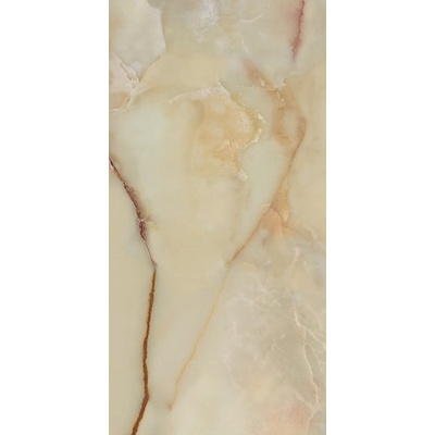 Ape ceramica Marbles 21 Onice Honey Pol Rect 60x120