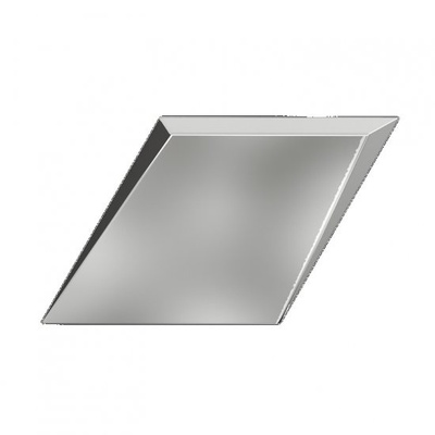 ZYX Evoke Diamond Drop Silver Glossy 15x25.9