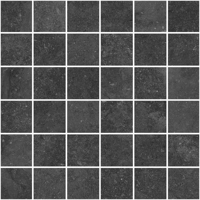 Monocibec Ceramiche Tradition 114108 Pierre Bleue Mosaico 4.7x4.7 Naturale Rettificato Su Rete 30x30