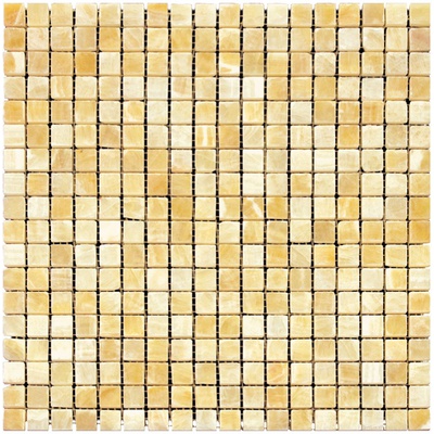 Natural mosaic Adriatica M073-15P (M073-FP) Onyx Yellow 30.5x30.5