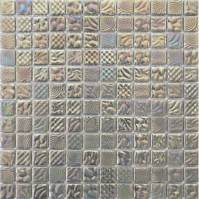 Natural mosaic Steppa STP-GR017-L Mix Перамутр 31.7x31.7
