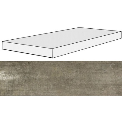 Rex Ceramiche Matieres 755974 Gris Gradino SX 120x33