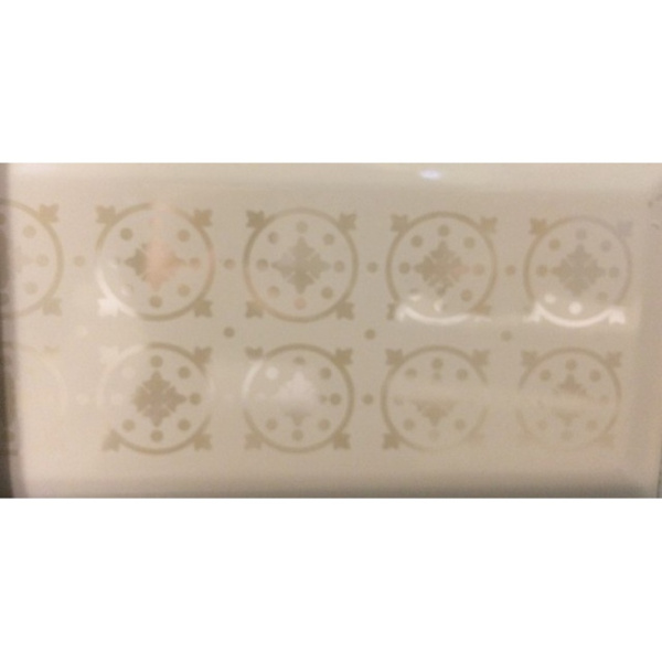 Vitra Metro Tiles Круг Кремовый Глянцевый 10x20