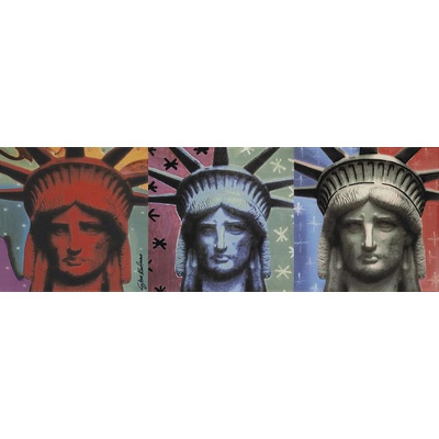 Settecento Steve Kaufman 24182 Lady Liberty A 31,9x96,3