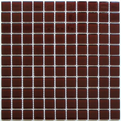 Bonaparte Мозаика стеклянная Deep brown 30x30