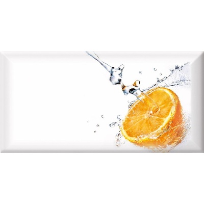 Absolut Keramika Monocolor Decor Fresh Orange 10x20