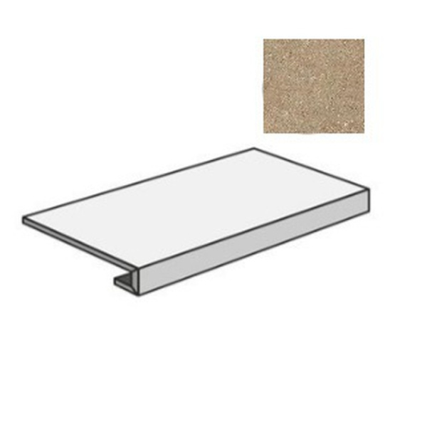 Sant Agostino Duo CSAGRDBC12 Gradone Caramel 33x120