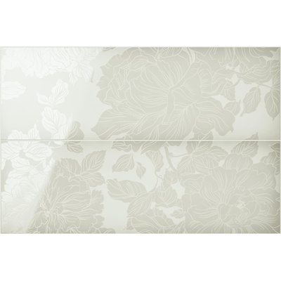 Iris Ceramica Slide 835005 Flowers White 40x60