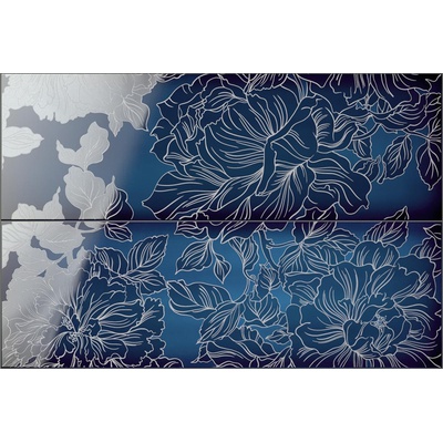 Iris Ceramica Slide 835007 Flowers Ocean 40x60