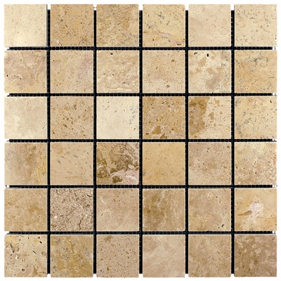 Natural mosaic Adriatica M090-48P Travertine 30.5x30.5