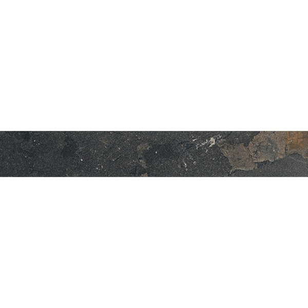 Coem Lythos IFB600L Black Battiscopa Levigato Matt Rettificato 7,5x60,4 - керамическая плитка и керамогранит