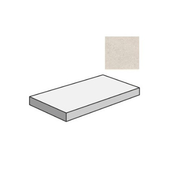 Sant Agostino Logico CSAGDLPE12 Gradone Angolare Dx Pearl 33x120