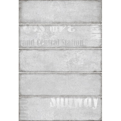 Керамин Сабвэй 1Д Серый 27.5x40