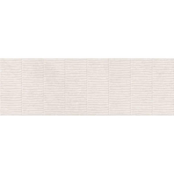 Tau ceramica Olatua 031.627.0108.15748 Rlv White Rect 33,3x100 - керамическая плитка и керамогранит
