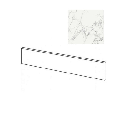 Rex Ceramiche Les Origines 770393 Blanc Matt 6mm Battiscopa 4,6x60