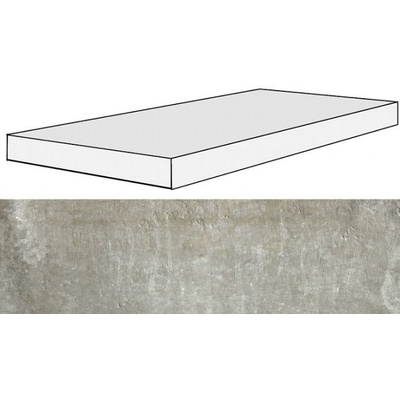 Rex Ceramiche Matieres 755975 Nuage Gradino SX 120x33