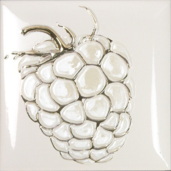 Monopole Ceramica Season Frambuesa Brillo Bisel Marfil  15x15