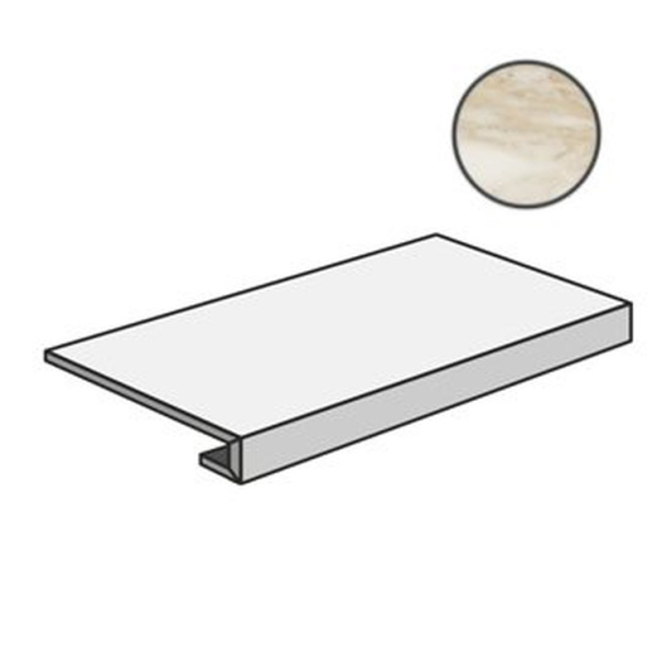 Sant Agostino Trumarmi CSAGTMGO12 Gradone Gold 33x120