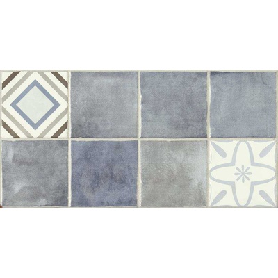 Stn Ceramica Laval Decor Azul 50x25