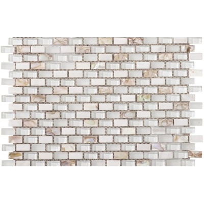 L`antic colonial Mosaicos Tribal Pearl White 28.6x28.3