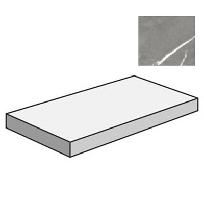 Atlas Concorde Russia Forte Dei Marmi 620070002425 Elegant Grey Scal Ang Dx Rett 33x80