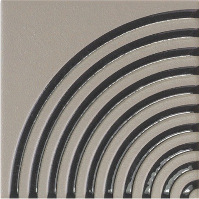 WOW Twister 129163 Twist Taupe Stone Graphite 12,5x12,5 - керамическая плитка и керамогранит
