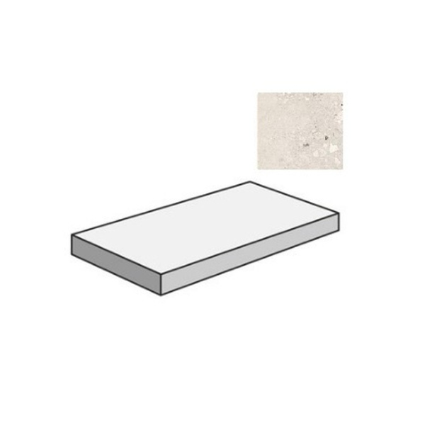 Sant Agostino Logico CSAGDCPE12 Gradone Angolare Dx Cosmo Pearl 33x120