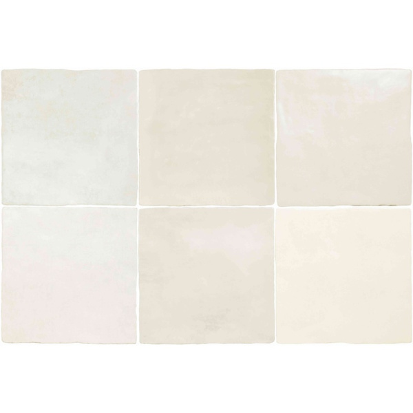 DNA Tiles Spark 130067 Ivory Matte 13x13 - керамическая плитка и керамогранит