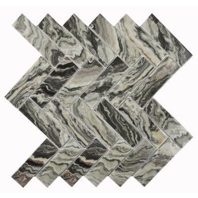 Bonaparte Мозаика стеклянная Hadar Grey 26,8x28,6