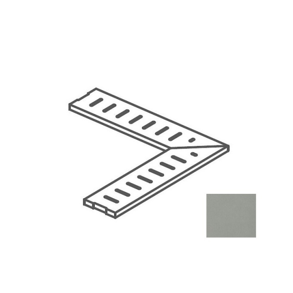 Impronta italgraniti Nuances NU02GGA6 Griglia Angolare Grigio 14x60