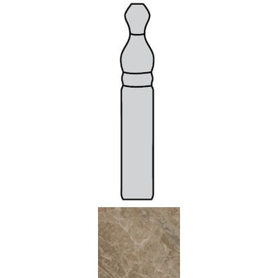 Versace Marble 240807 Raccordo Battiscopa Marrone 15x2