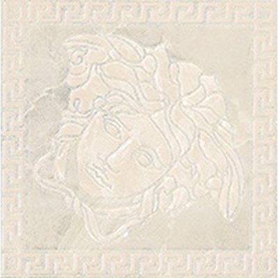 Versace Marble 240381 Tozzetto Medusa Bianco Lev 14.4x14.4