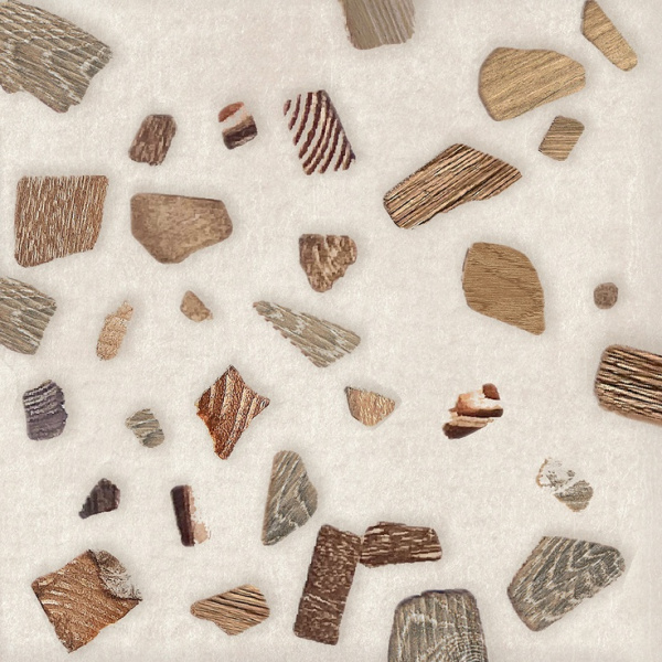 Azori Ebri Terrazzo Wood 15x15