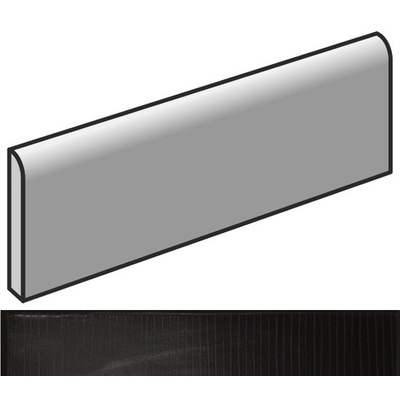 Equipe Fragments 23887 Bullnose Anthracite Matt 6.5x20