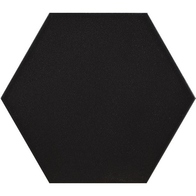Pamesa Mayfair Hex Negro (Compacglass) 19.8x22.8