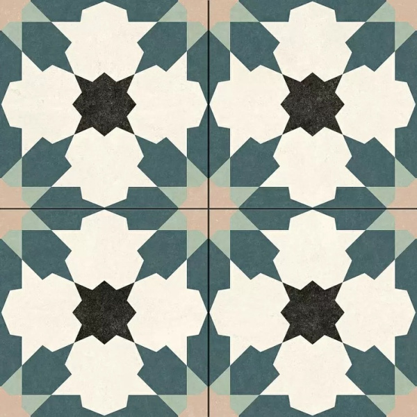 Navarti Flor Blue Pre 45x45