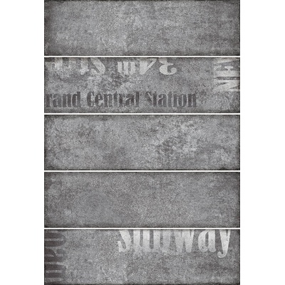 Керамин Сабвэй Темно Серая Дек 27.5x40