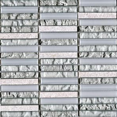 L`antic colonial Mosaicos L242521831 Tecno Linear Silver White 29.8x30.5