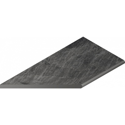 Italon Materia 620090000415 Titanio Бортик С Выемкой Закругленный Левый 30x60