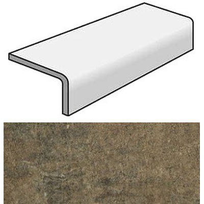 Rex Ceramiche Matieres 755958 Brun El. Elle R11 30x15