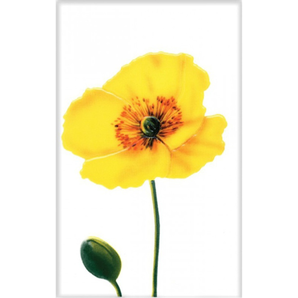 М- Квадрат Моноколор 340031 Цветок желтый 25x40