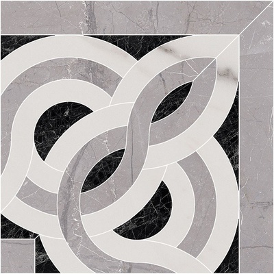 Kerama Marazzi Риальто ID71 Угол серый 20x20