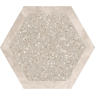 Ornamenta Cocciopesto CP60STC Sabbia Terracotta D 60 Hexagon 60x60