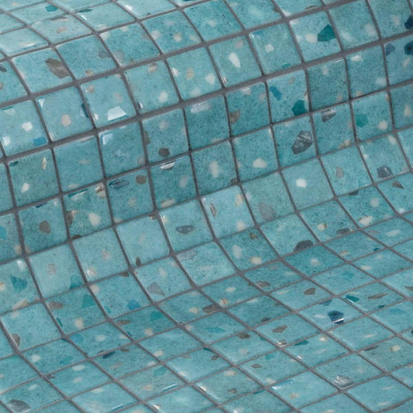 Ezarri Terrazzo Teal 25 31,3x49,5