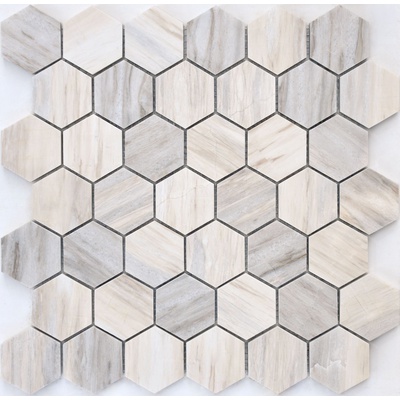 Leedo Pietrine Hexagonal Nuvola Rosato Pol Hex 23x40 29,2x29