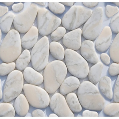 Stone China Mosaic White Beige Nat Freestone 28.5x28.5